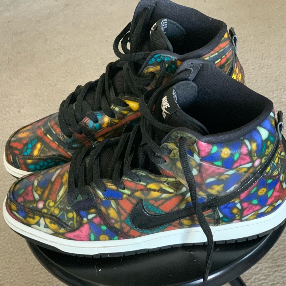 Cncpts x Nike Sb Dunk High “Stained Glass” 11.5